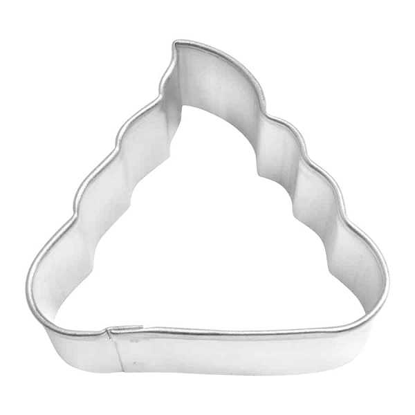 Mini Poop Emoji Cookie Cutter 2" Each