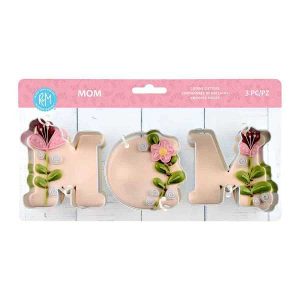 Mom 3 Piece Cookie Cutter Set
