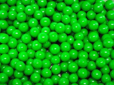 Beads Green (10 MM) 6 OZ