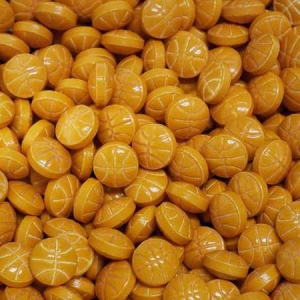 Basketball Sprinkles 6 OZ