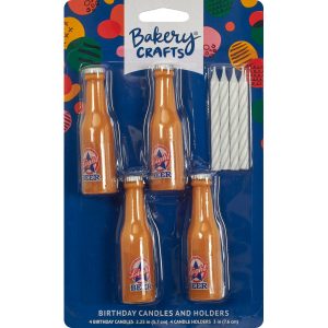 Beer Candle Holders 4 count