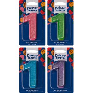 #1 Glitter Candles Each
