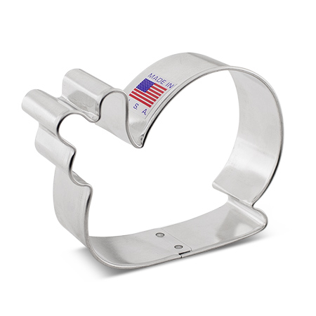 Snail Cookie Cutter 3" x 2.5" Each