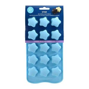Star Silicone Candy Mold 15 Cavity Each