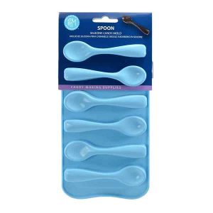 Spoon Silicone Candy Mold 6 Cavity Each