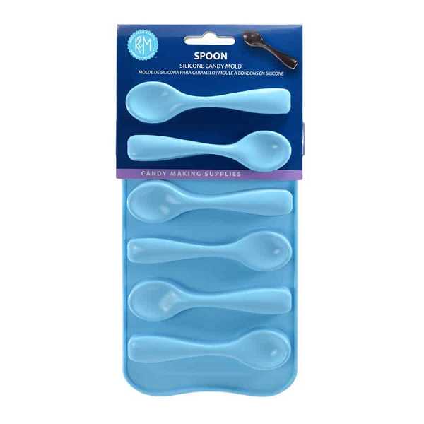 Spoon Silicone Candy Mold 6 Cavity Each