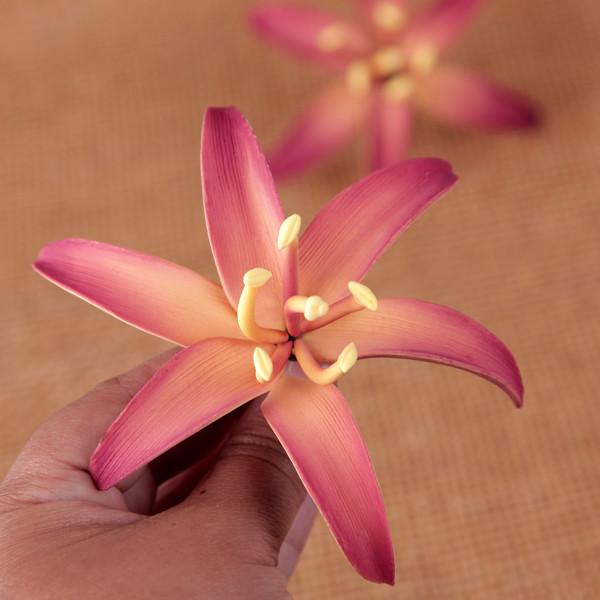 Wild Lily Mauve 3.25" Each
