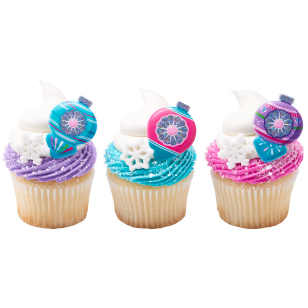 Christmas Bauble Rings 12 count - Image 2