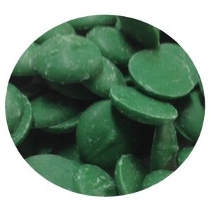 Merckens  Dark Green Coating Chocolate 1 lb