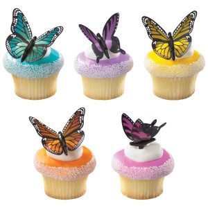 Butterfly Beauty Mylar Picks 6 count