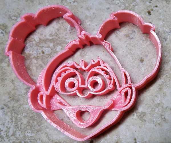 Abby Cadabby Face Sesame Street Cookie Cutter each