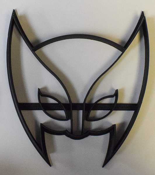 Wolverine Mask Cookie Cutter Each