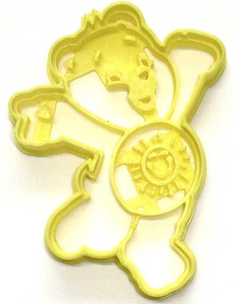 Funshine Yellow Care Bear Cookie Cutter each