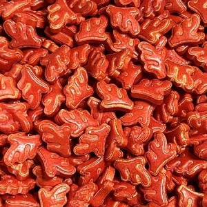 Antlers (Thick) Red Sprinkles 5 ounce
