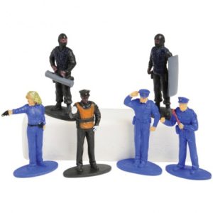 Police Figures 6 count