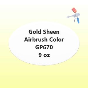 Gold Sheen 9 oz (255g) Amerimist Airbrush Color Each