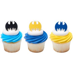 Batman Dark Knight Rings 12 count