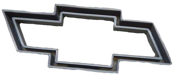 Chevy Bow Tie Emblem Cookie Cutter Each
