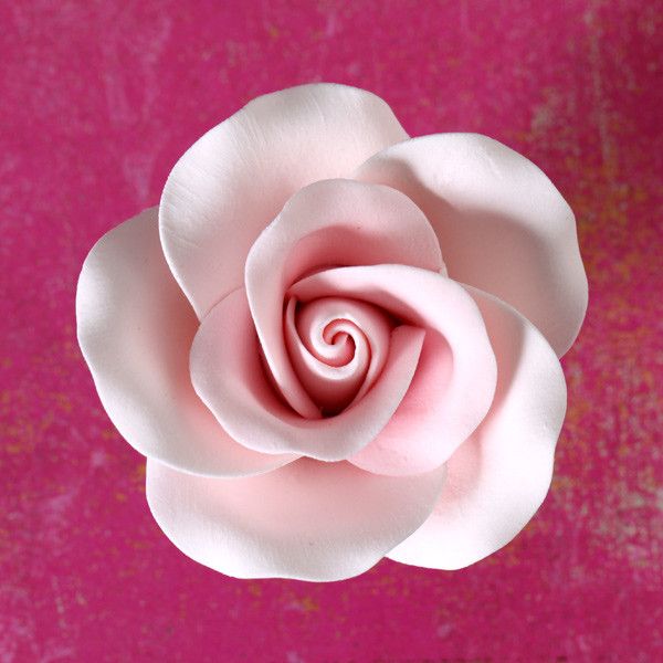 Rose Pink Gumpaste Med 2" x 2" Each