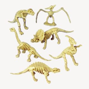 Skeleton Dinosaurs 2 count