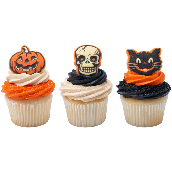 Vintage Fright Assortment Dec-Ons 6 count - Image 2