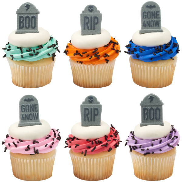 Tombstone Assortment Dec-Ons 6 count - Image 3