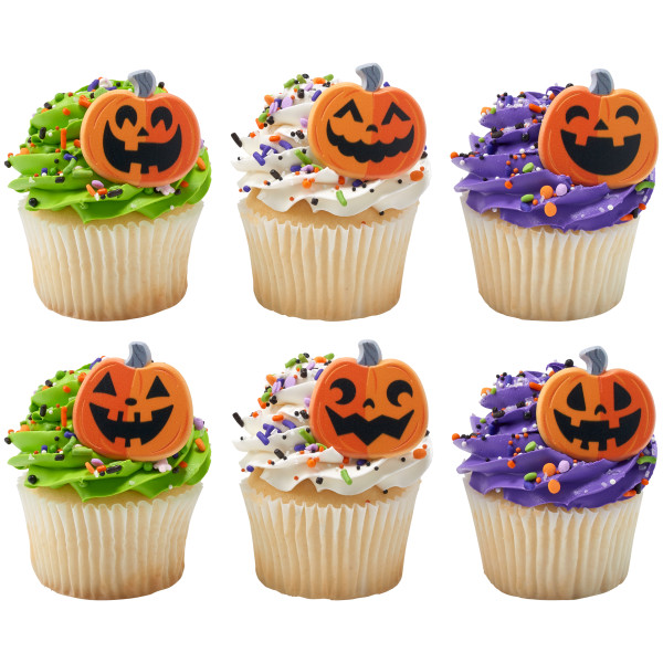 Jack-O-Lantern Rings 12 count - Image 3