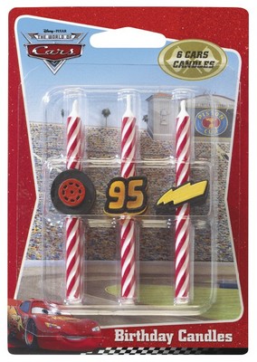 Cars Icon Candles 6 count