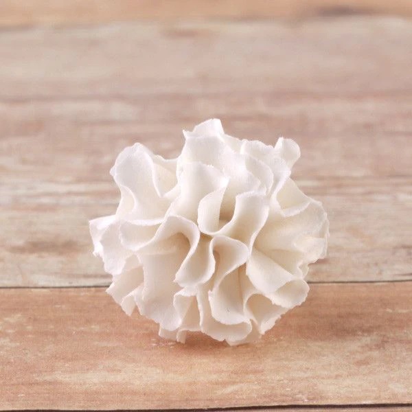 Carnation White 1" 3 count