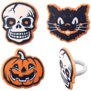 Vintage Fright Rings 12 count