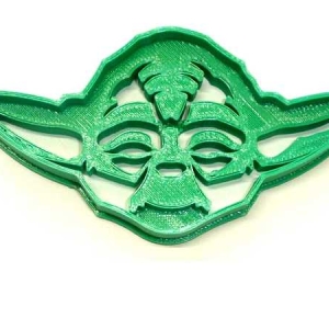 Star Wars Yoda Face Cookie Cutter 4 1/4″ x 2″ x 5/8″ each