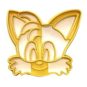 Sonic The Hedgehog Tails Cookie Cutter Each