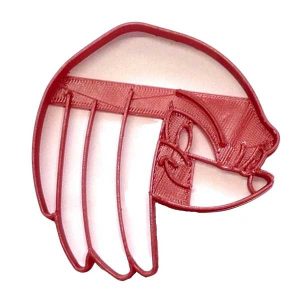 Sonic The Hedgehog Knuckles Face Cookie Cutter Each