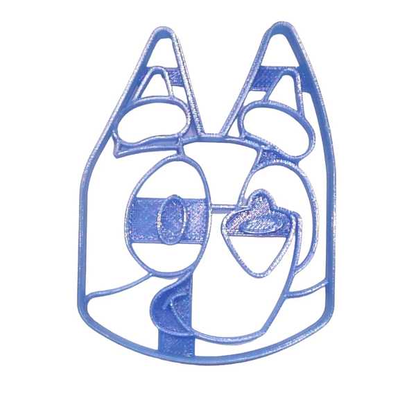 Bingo Dog Face Cookie Cutter each