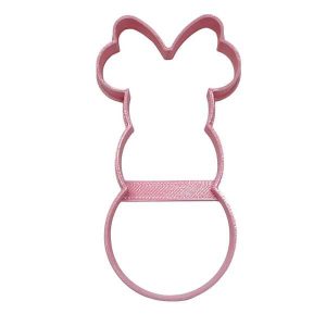 Minnie Mouse Snowman Cookie Cutter Each