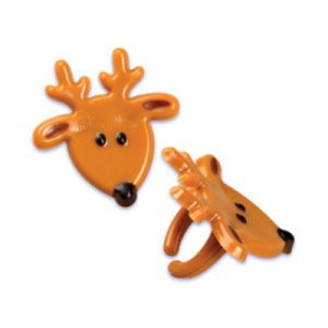 Reindeer Face Bendi Ring 12 count
