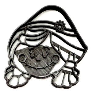 Scarecrow Girl Face Cookie Cutter each
