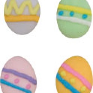Easter Egg Charms RI Assorted 5/8″ 12 count