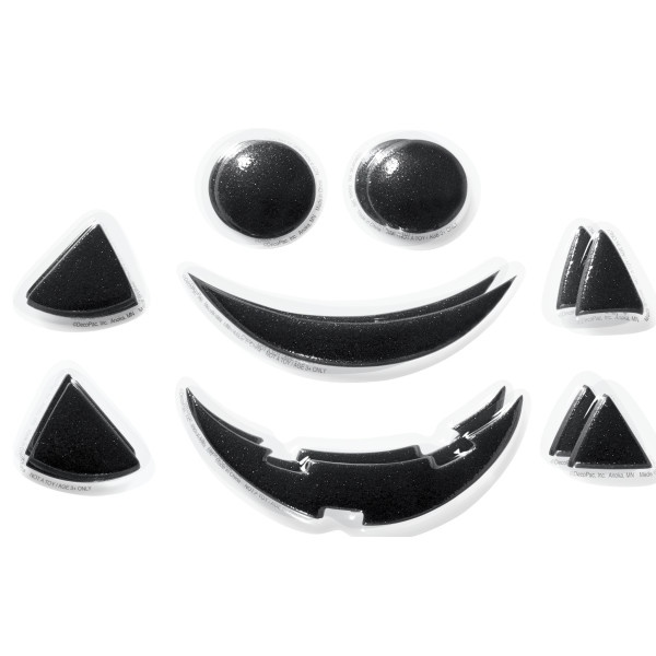 Pumpkin Face Creations Glitter Pop Tops 6 count - Image 2