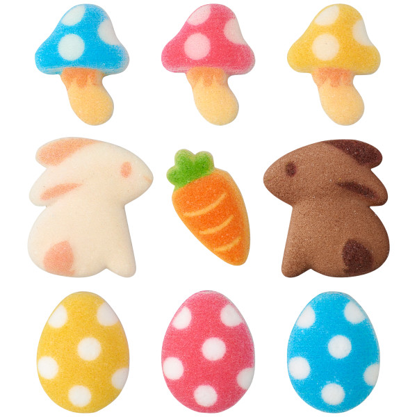 Easter Cottage Decor Mini Dec-Ons 18 count
