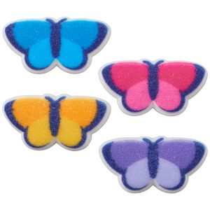 Spring Butterfly Dec-Ons 8 count