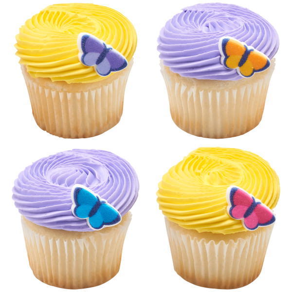 Spring Butterfly Dec-Ons 8 count - Image 2