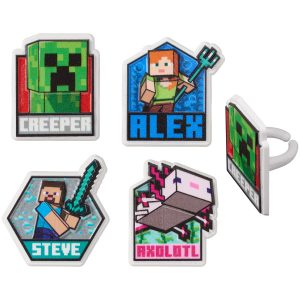 Minecraft Lush Finds Rings 12 count