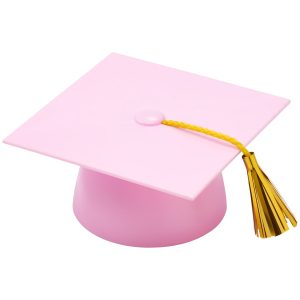 Pink Smooth Grad Hat Layon Each