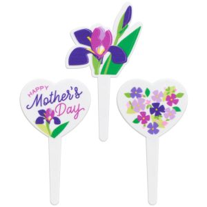 Mother’s Day Blooms DecoPics 12 count