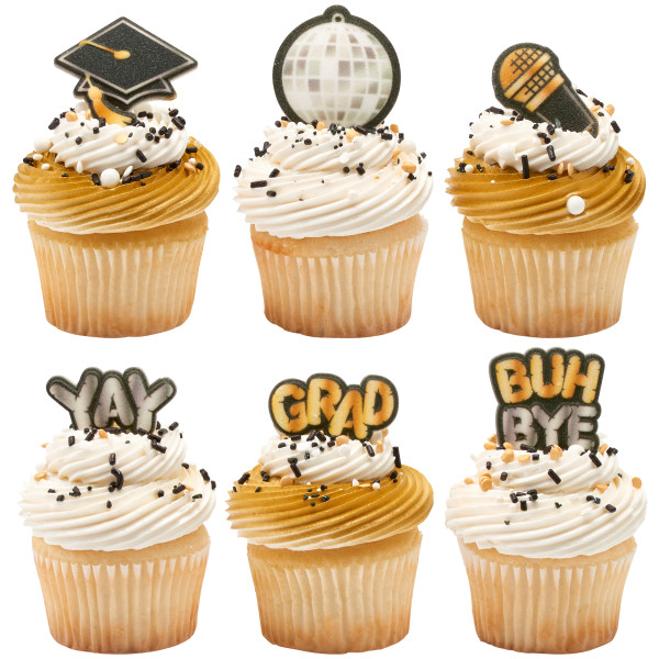Yay Grad Assortment Dec-Ons 6 count - Image 2