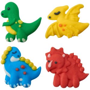 Dinosaurs Royal Icing Decorations 8 count