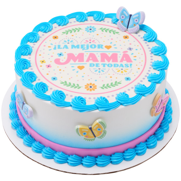 Le Mejor Mama de Todas Cupcake Rings 12 count - Image 2