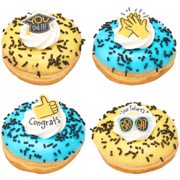 Bright Future Cupcake Rings 12 count - Image 2