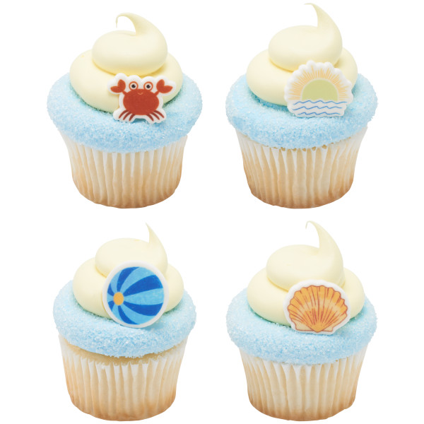 Sunny Daze Sweet Decor Printed Edible Decorations 12 count - Image 2